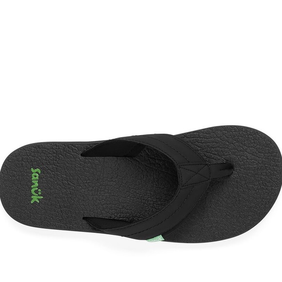 Sanuk Men’s Beer Cozy Flip Flops - Size 12 - Picture 4 of 7